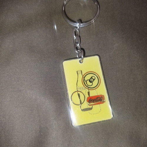 Coca Cola keychain used