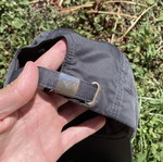 Emporio Armani Jockey Hat like new, dark gray, one size