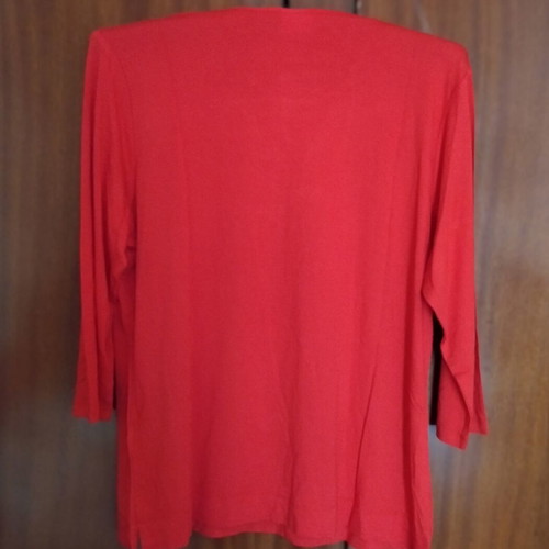 Triumph women's blouse new, red, size 44