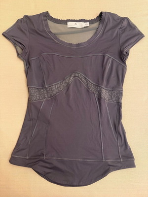 Adidas Stella McCartney shirt slightly used, gray, size XXS