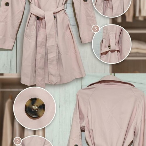 Haily's spring jacket pink size XS like new