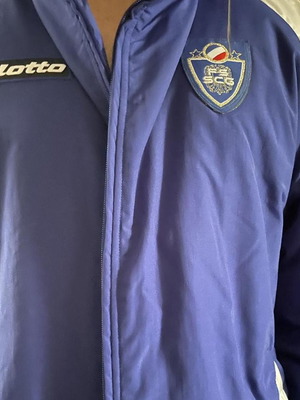 Lotto Ποδοσφαιρικό Jacket Αντρικό 3XL Καινούργιο Αδιάβροχο Μπλε