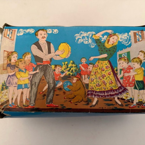 Fino wind-up toy like new, monkey 1950-1960