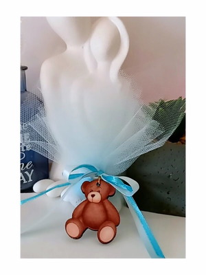 Handmade bombonieres with teddy bear theme made to order