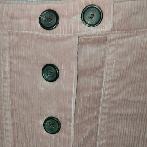 Bershka pink corduroy skirt like new, small medium