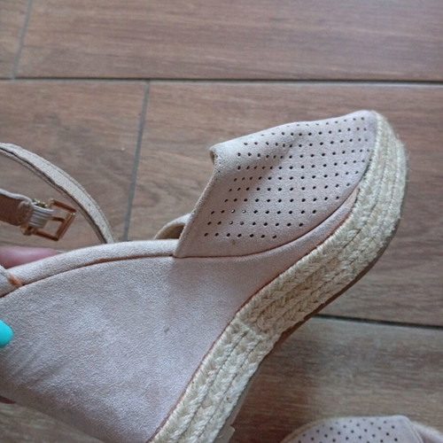 Fullah Sugah platforms like new, size 39, beige