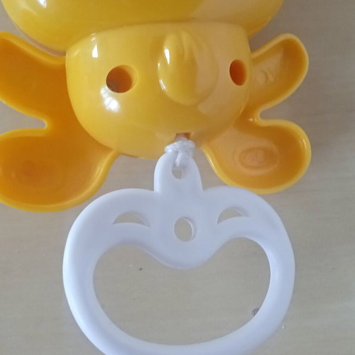 Musical baby toy bear used, 12cm with pull string mechanism