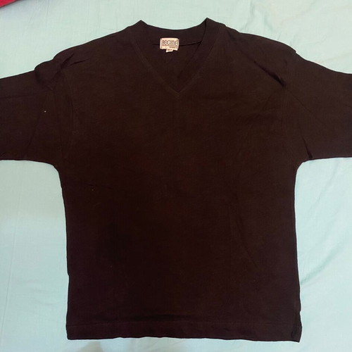 Cotton black top new, size S