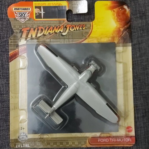 Indiana Jones collectible models new, pack Ducati Scrambler and Ford Tri-Motor