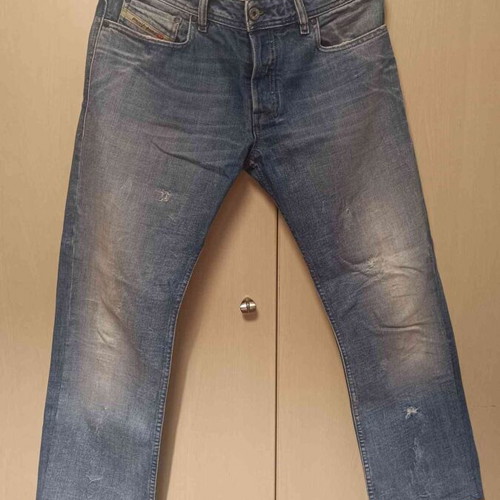 Diesel Zathan men's jeans bootcut size W31 L34 like new, blue