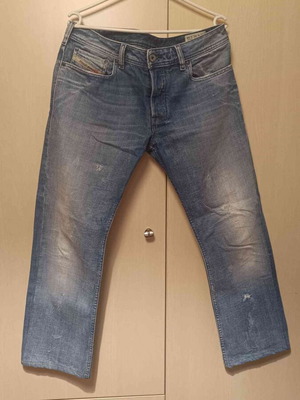 Diesel Zathan men's jeans bootcut size W31 L34 like new, blue
