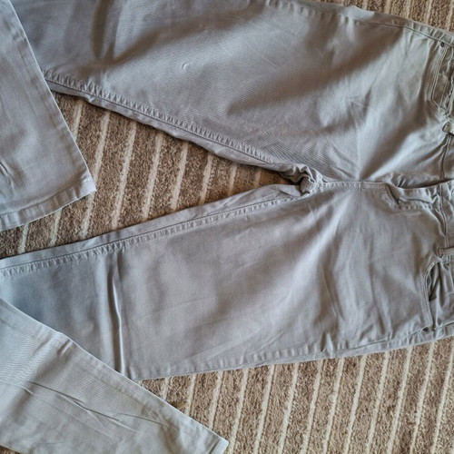 Zara skinny jeans used, gray, size L