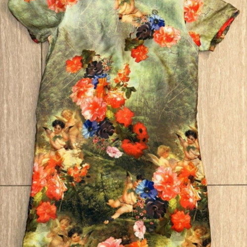 Gucci silk dress size 6 years for girls