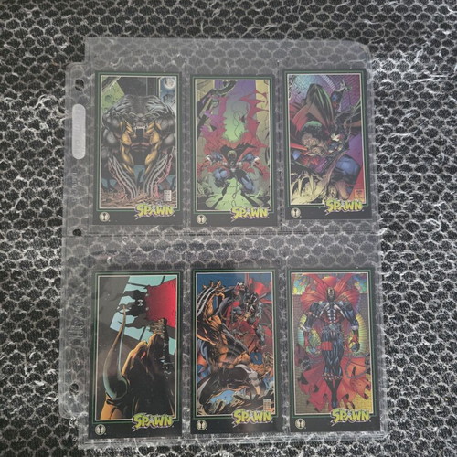 Spawn trading cards widevision 1995 set, like new, 144 cards