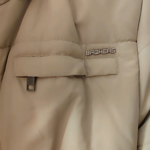 Broker's men's jacket like new, beige, size M