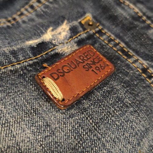 Dsquared2 Jean like new, size 5XL, gray and blue
