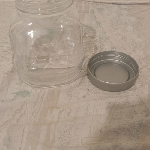 Ikea Forvar glass storage jar like new, 3.4 lt capacity