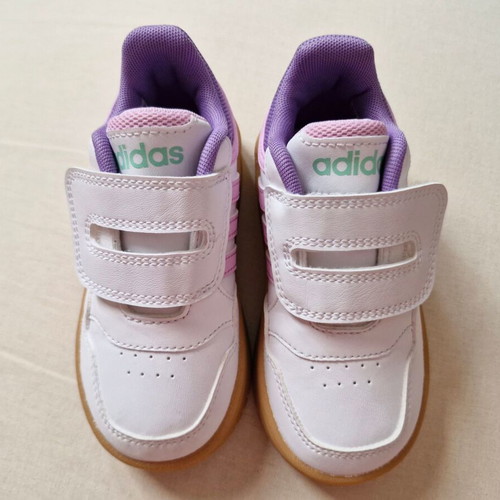 Adidas Hoops 3.0 CF kids sneakers size 25 new, white and lilac