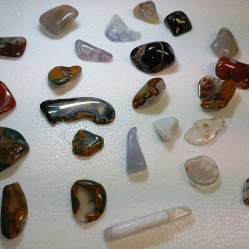 Package of various rocks like new