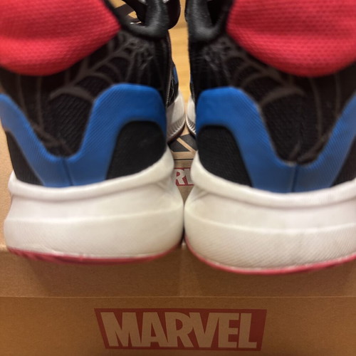 Adidas Run Falcon Spider shoes used, size 30, multicolor