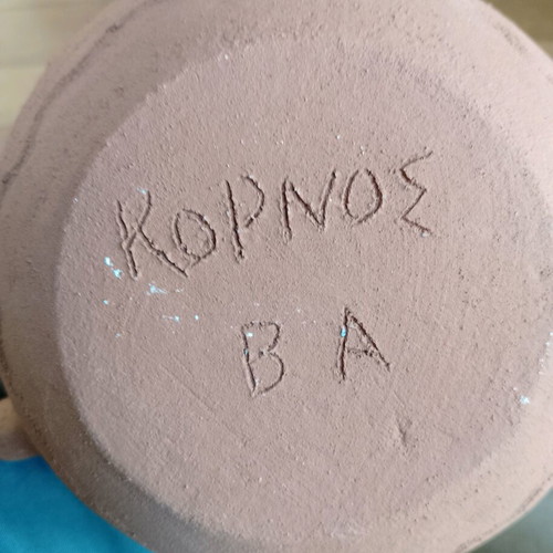 Kornos Pottery used, Cypriot decoration