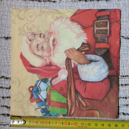Decoupage Christmas napkins new