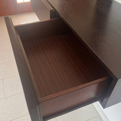 Join mirror made of solid walnut wood, like new