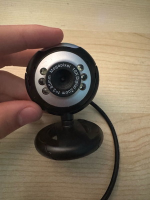 Web камера USB с микрофон и нощно виждане LED употребявана за PC/Laptop