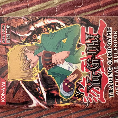Yu-Gi-Oh! Trading Card Game Official Rulebook Version 3.0 like new