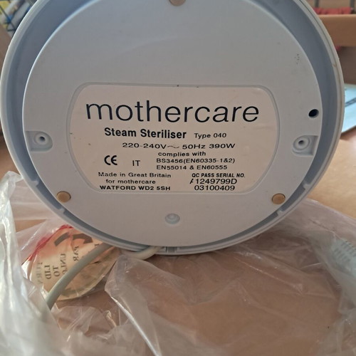 Mothercare Baby Sterilizer like new