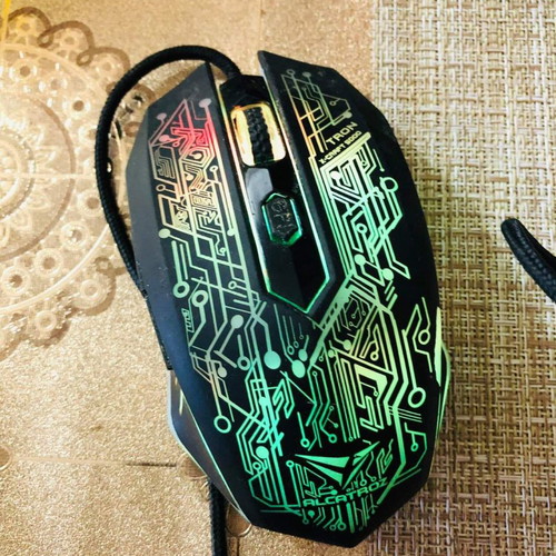 Alcatroz X-Craft Pro Tron 5000 used optical gaming mouse