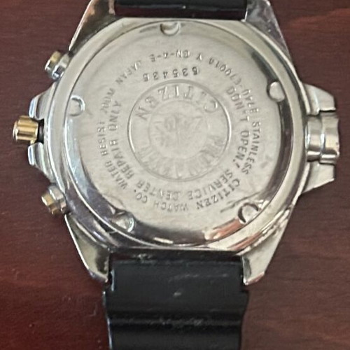Citizen Promaster Aqualand Chronograph watch used, diver's 200m