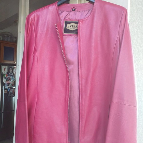 Leather jacket women's like new, size 38 EU 12 UK