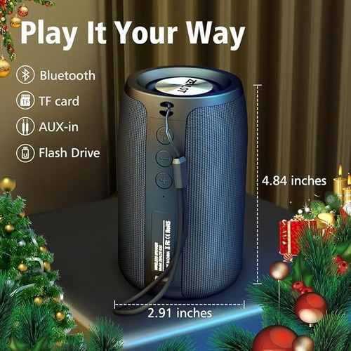 Zealot S32 Bluetooth speaker 15W black, new