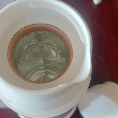 Thermos old style like new, height 22 cm diameter 8 cm
