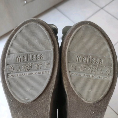 Vivienne Westwood Anglomania + Melissa - New Ballerina flats ballet new leopard velvet