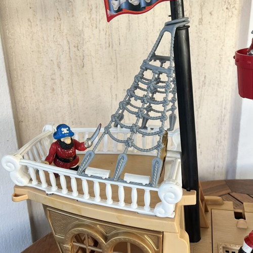 Fisher Price Great Adventures Pirate Ship 77043 toy