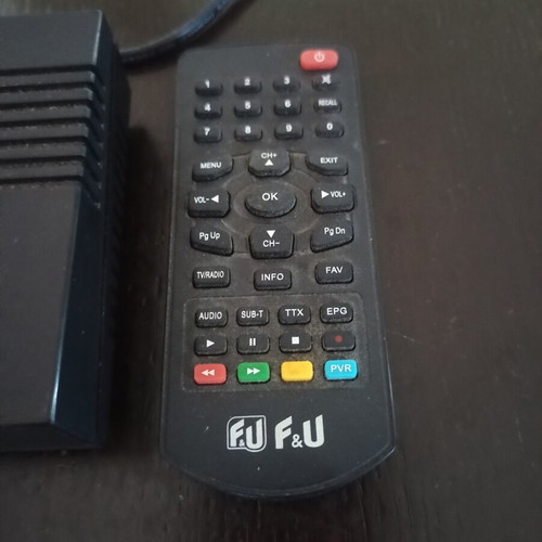 F&U MPF3381 MPEG4 decoder used with remote control