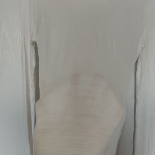 Zara white blouse small medium like new, thin fabric