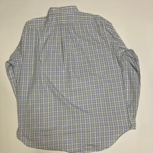 Ralph Lauren Oxford shirt L 16¼ Custom Fit blue yellow