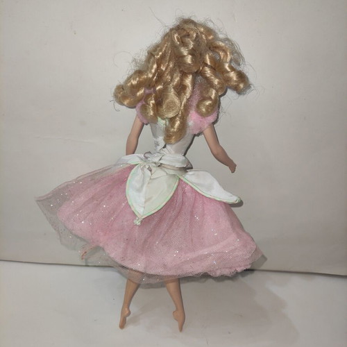 Barbie 2002 Peppermint Candy Cane Nutcracker Ballerina doll used