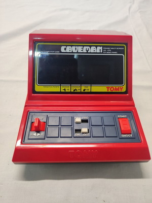 Tomy Caveman vintage handheld game 1982