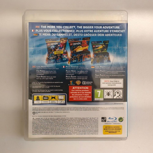 Sony PlayStation 3 Game Lego Dimensions like new