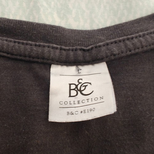 Corporate t-shirt used, size L, blue