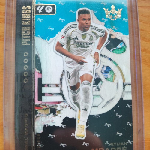 Panini Pitch Kings Kylian Mbappe Real Madrid card
