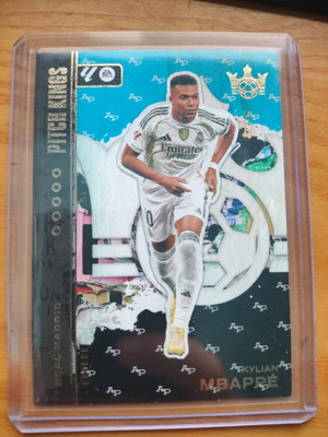 Panini Pitch Kings Kylian Mbappe Real Madrid card