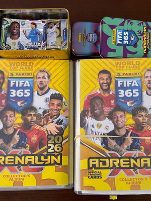 Panini Fifa 365 Adrenalyn XL 2026 συλλεκτικό άλμπουμ καινούργιο, πλήρες πακέτο