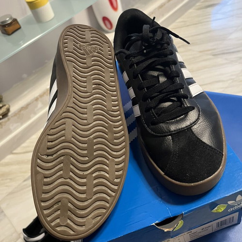 Adidas VL Court 3.0 sneakers like new, size 43.5, black