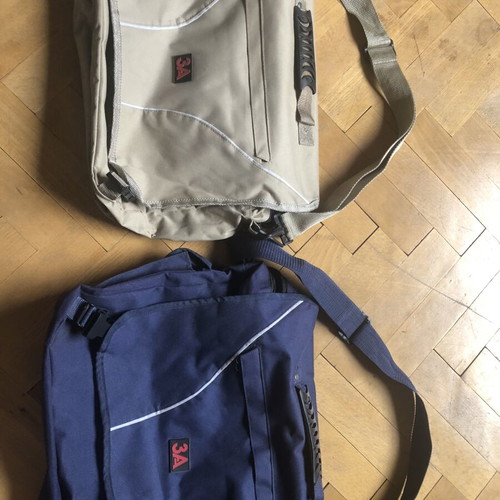 Laptop bags new, set of two with long and short handles