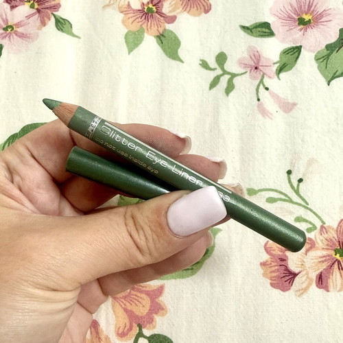 Erre Due Glitter Eye Liner Pencil green shimmer like new